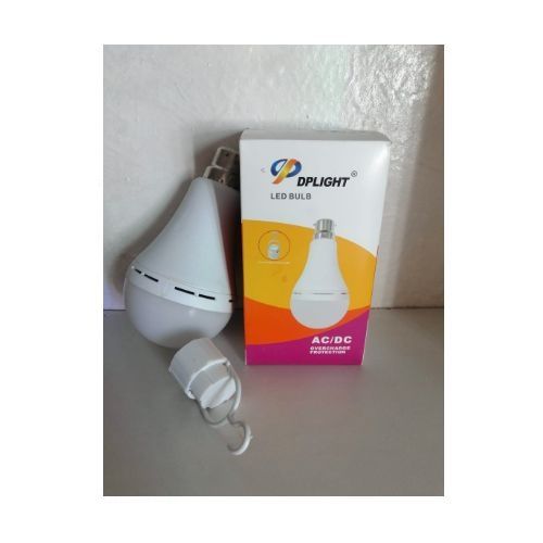 Dp Emergency Smart Auto-Switch Bulbs With Intelligent Automatic Glow/Light In The Dark Rechargeable Energy-Saving LED Bulbs 9W And 12W DP-3921