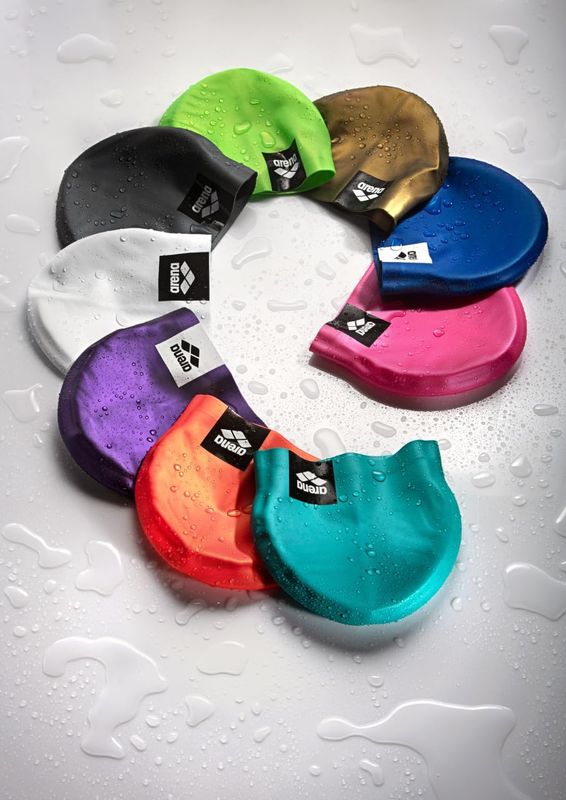 ARENA Logo Moulded Unisex Adult Swimming Cap SportsPlanet