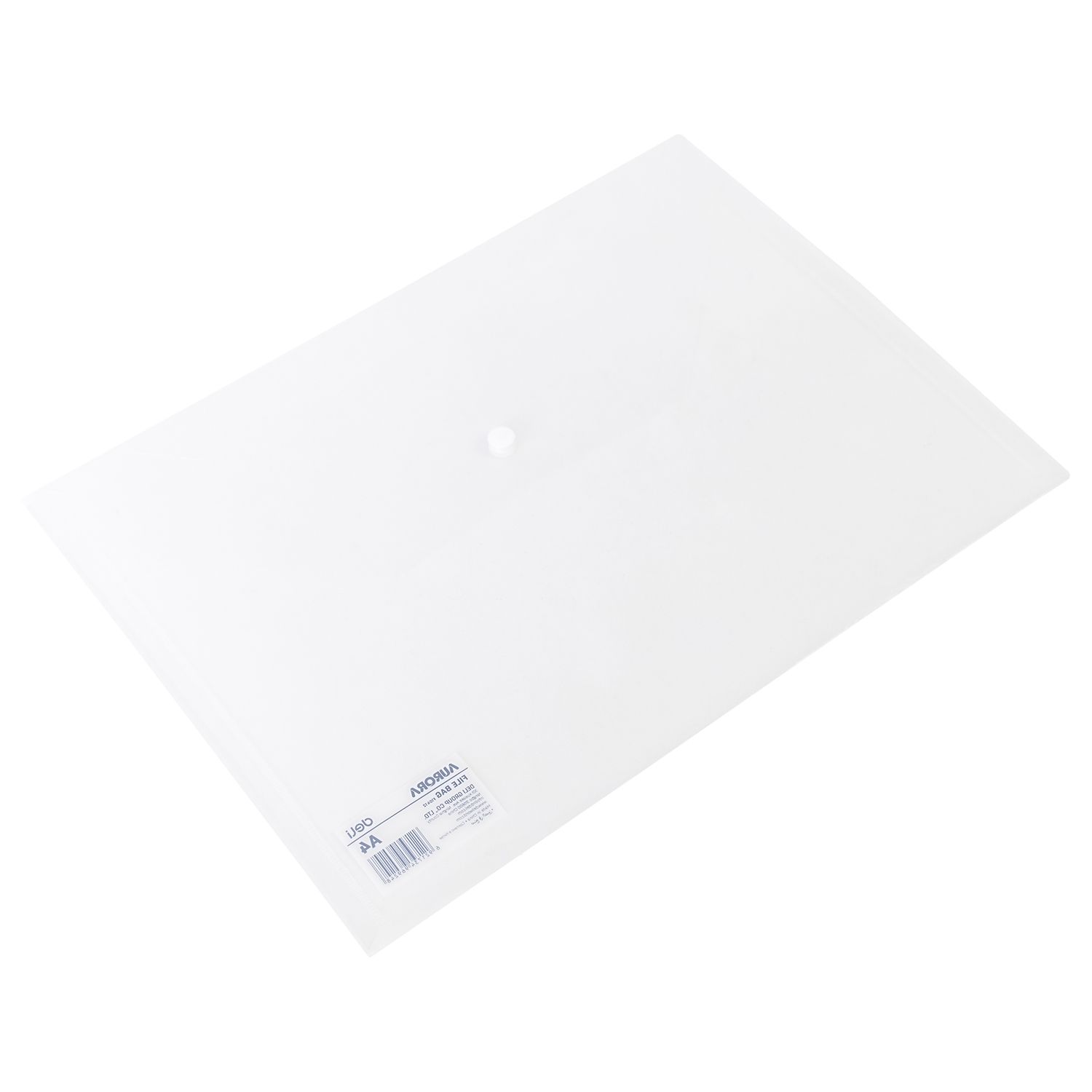 DELI F10412 AURORA MY CLEAR BAG A4 CLEAR