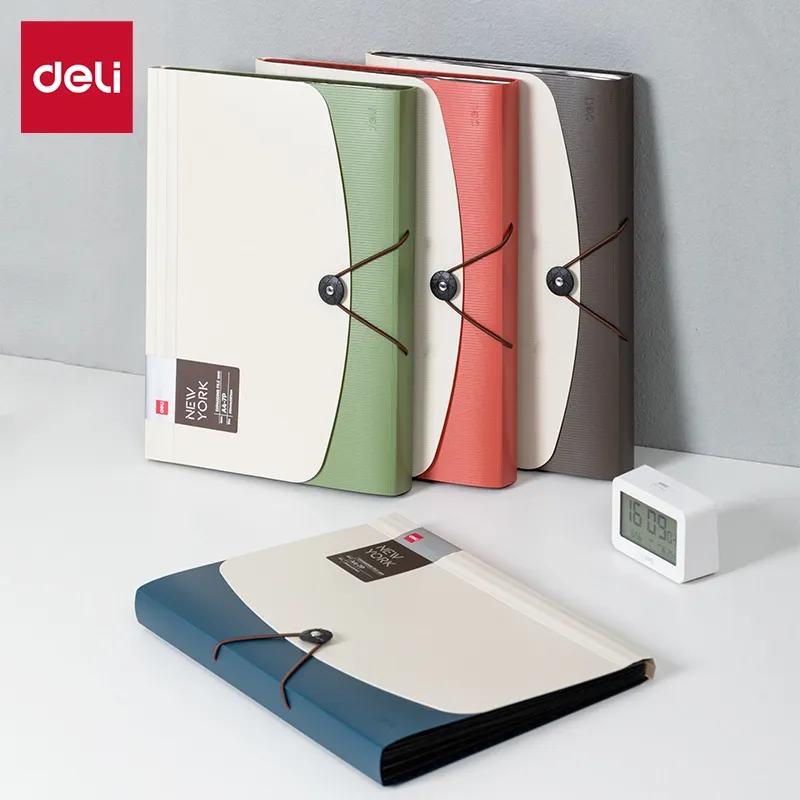 DELI Expanding File | A4, 7 Pockets (E38151)