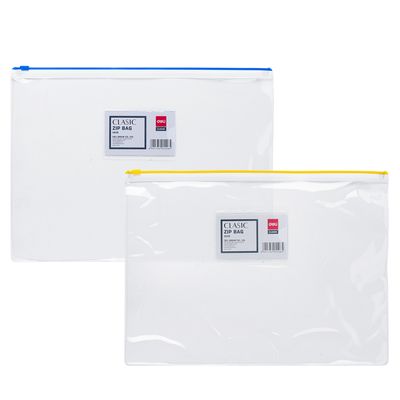 DELI E5526 0.17MM ZIP BAG A4: