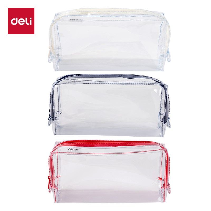 DELI 66875A SCHOOL PENCIL POUCH - 235x120x65mm