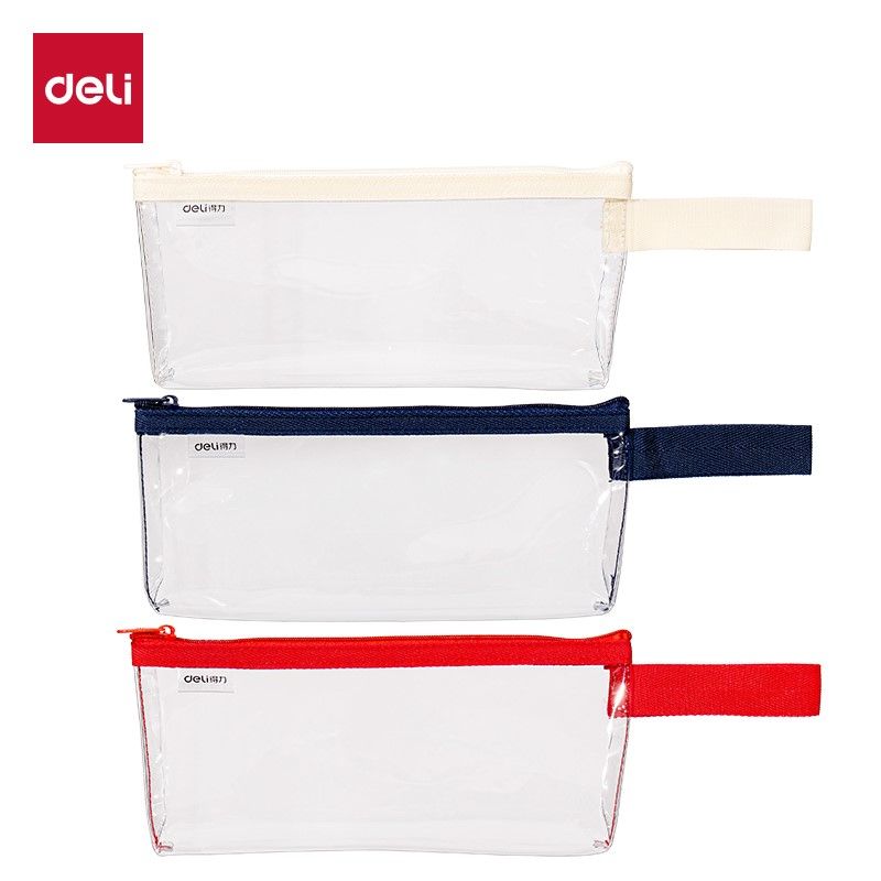 DELI 67058D SCHOOL PENCIL POUCH 230x110x35mm