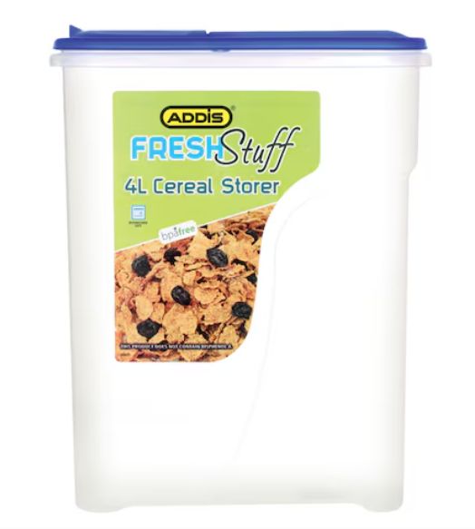 Addis Fresh Stuff Cereal Storer 4L Food storage Container