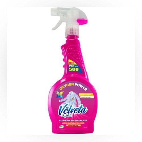 Velveta Stubborn Stain Remover Spray 700ml – For Clothes &amp; Fabrics (Hand Spray)