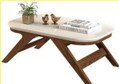 Modern Doris Center Table White