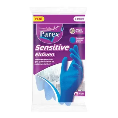 Parex Sensitive Latex Gloves L
