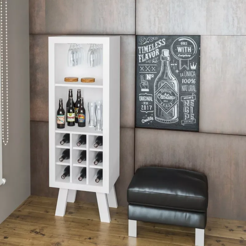 Tecnomobili Bar Wine Cellar Wine Rack Drinks Glass Holder AD5000.0001