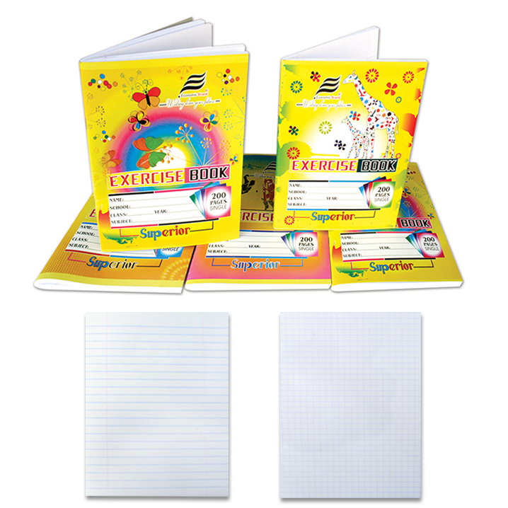 Superior A5 Exercise Books 120 pages 12pcs SL/SQ by Economic Brand