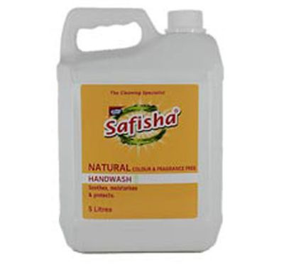 Safisha Natural Hand Wash Liquid 5L Bulk | Fragrance &amp; Color-Free