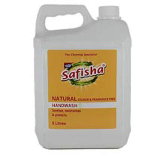 Safisha Natural Hand Wash Liquid 5L Bulk | Fragrance &amp; Color-Free