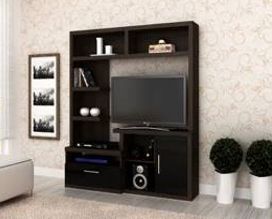 Tecnomobil Entertainment Unit E1707.0001 TOBACCO/BLACK	153 x 183 x 37.5cm