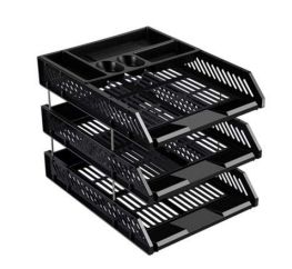 GUANGBO W34003 Document Tray Plastic - 3 Layers