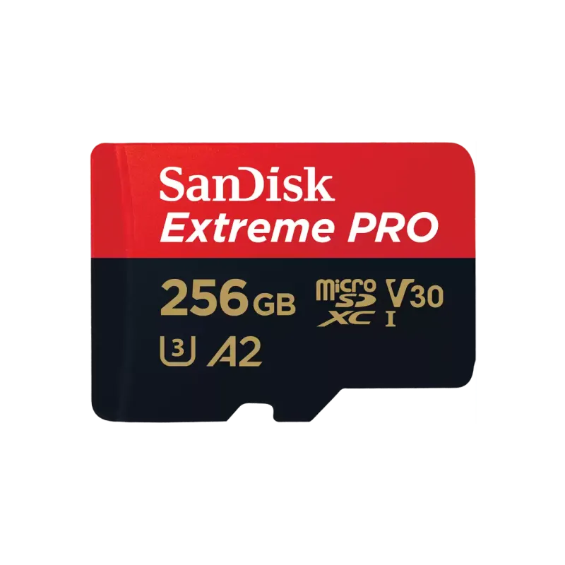 SanDisk Extreme PRO microSDXC™ UHS-I CARD - 256GB SDSQXCD-256G-GN6MA