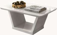 Fratello White Gloss Center Table