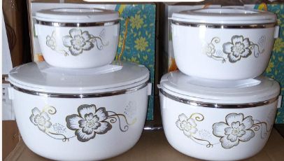 Stainless Steel Casserole Set, 4-Piece 1000-6000ml (1845) KitchenPro