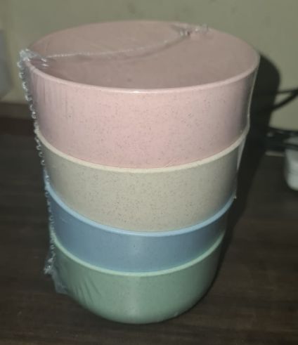 Chinese Soup Bowls 4pcs Set