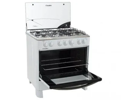 Esmaltec Agate 6 Burner Gas Cooker - White