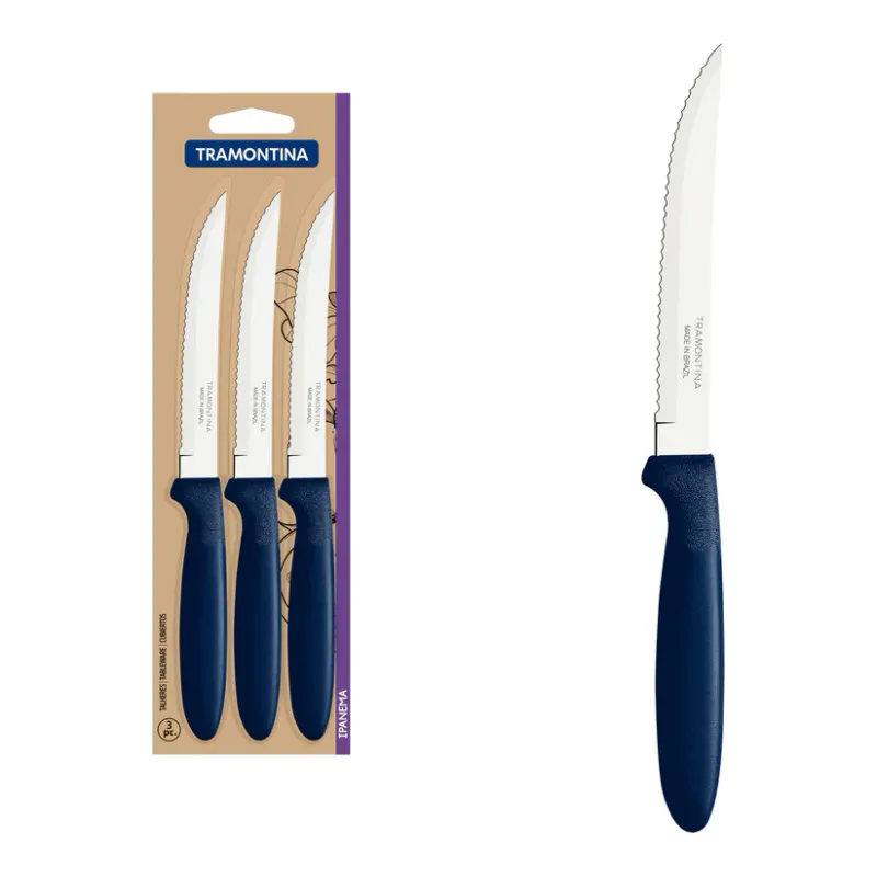 Tramontina Ipanema Steak Knives (3-Pc Set) | 23360/375