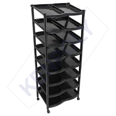 Kenpoly shoe rack double 8 stack