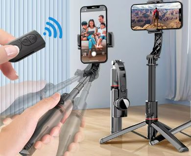Gimbal Stabilizer L19 LITE with AI Tracker Selfie Stick