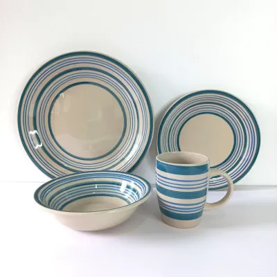 Ceramic Dinnerware set 16pc Dinner set #Essa 1055