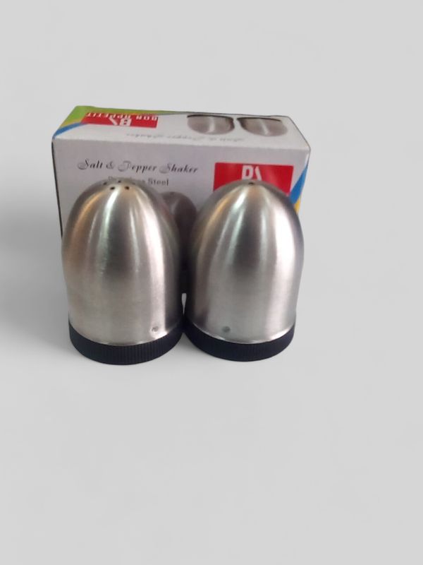 BA Salt &amp; Pepper Shaker- Stainless Steel