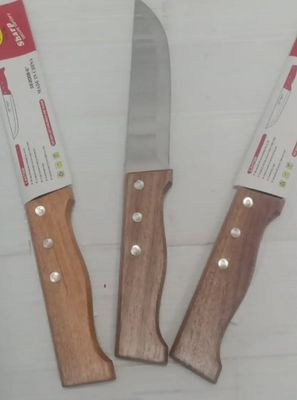 PARIS Wooden handle knife 9"