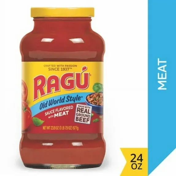 Ragu Old World Style Sauce Flavored With Meat 680g. 24oz
