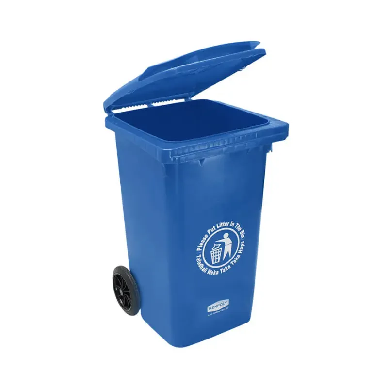 Kenpoly Trash Bin with Wheels 100L