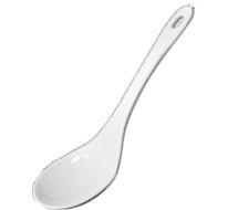 Oasis melamine serving spoon 9.5inch #S-01