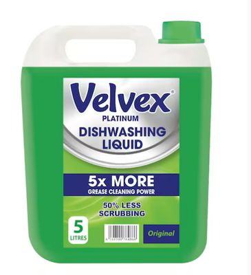 Velvex Dishwashing Liquid Original 5L