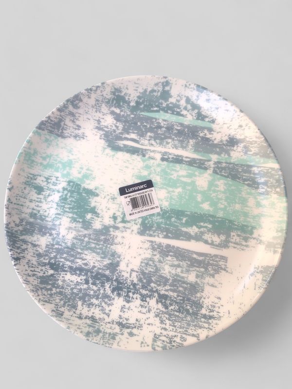Luminarc Diwali Acctit Turquoise Dinner Plate 27cm #V8152
