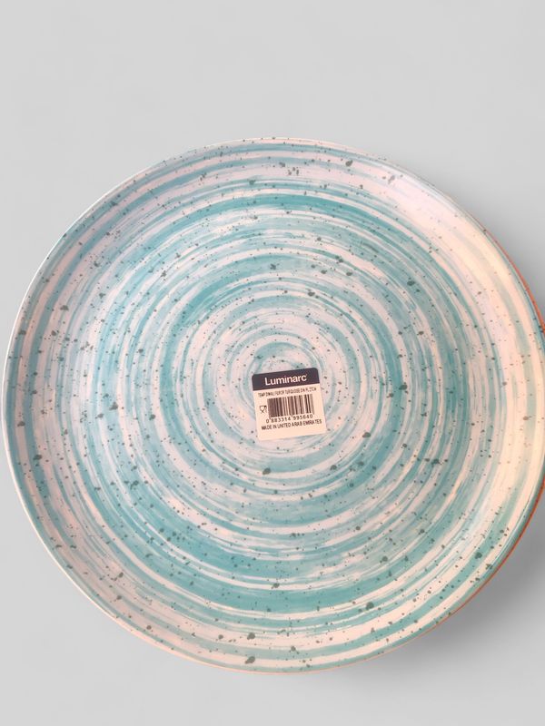 Luminarc Diwali Furor Turquoise Dinner Plate 27cm #V8151