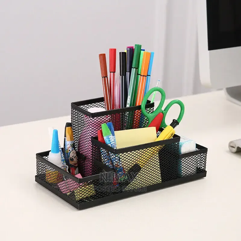 Mesh Stationery Multi Pen Holder 0510495MM Black MSY-9125B(Desk Organizer)