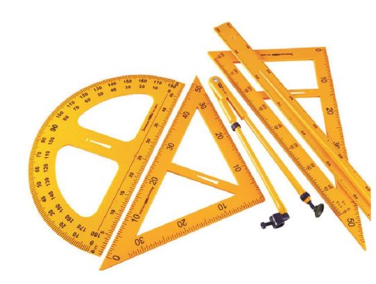 WhiteBoard, ChalkBoard, Blackboard Technical Drawing Set Square ARTPRO K-12