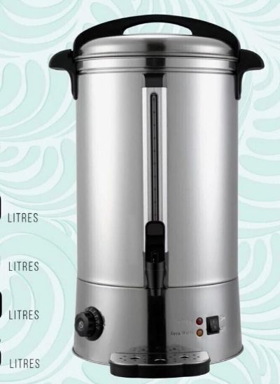 Redberry Electric Tea Urn 20L - Water &amp; Milk Boiler