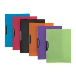 PENTA Metal Clip Report Cover A4 assorted Colours 061171