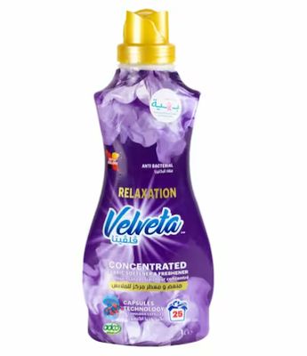 Velveta concentrated fabric Softener 1L relaxation