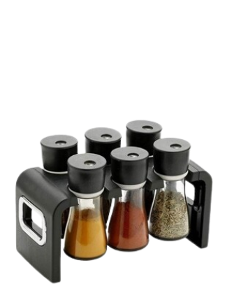 Signature 6 jar spice rack