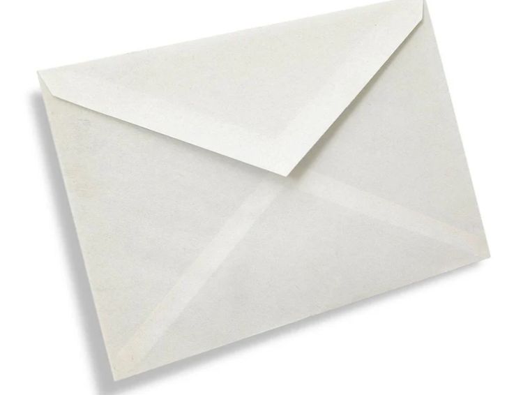 White Envelope C7/6 Wallet Window Packet Economic Brand