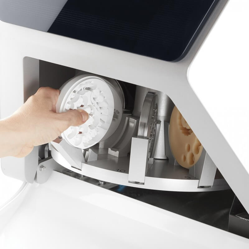 Fresadora Opera Targa 5X Mecanizado Húmedo y Seco, Bloques y Discos Opera System