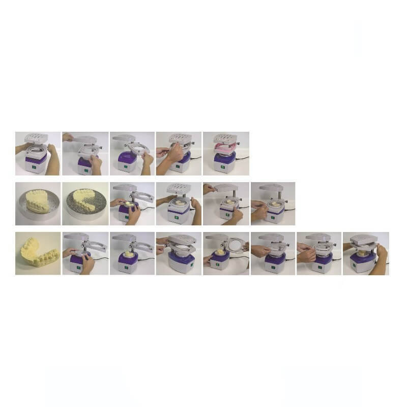 Máquina Termoconformadora Vacío Termoplast II Planchas Cuadradas y Redondas Mestra