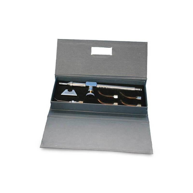 Soplete Soldador Oxhídrico Regulable con 5 Boquillas Technoflux