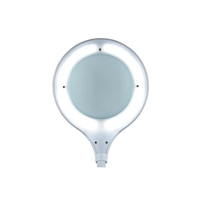 Lámpara Lupa 60 LEDs 5X Sobremesa con Brazo Flexible Technoflux