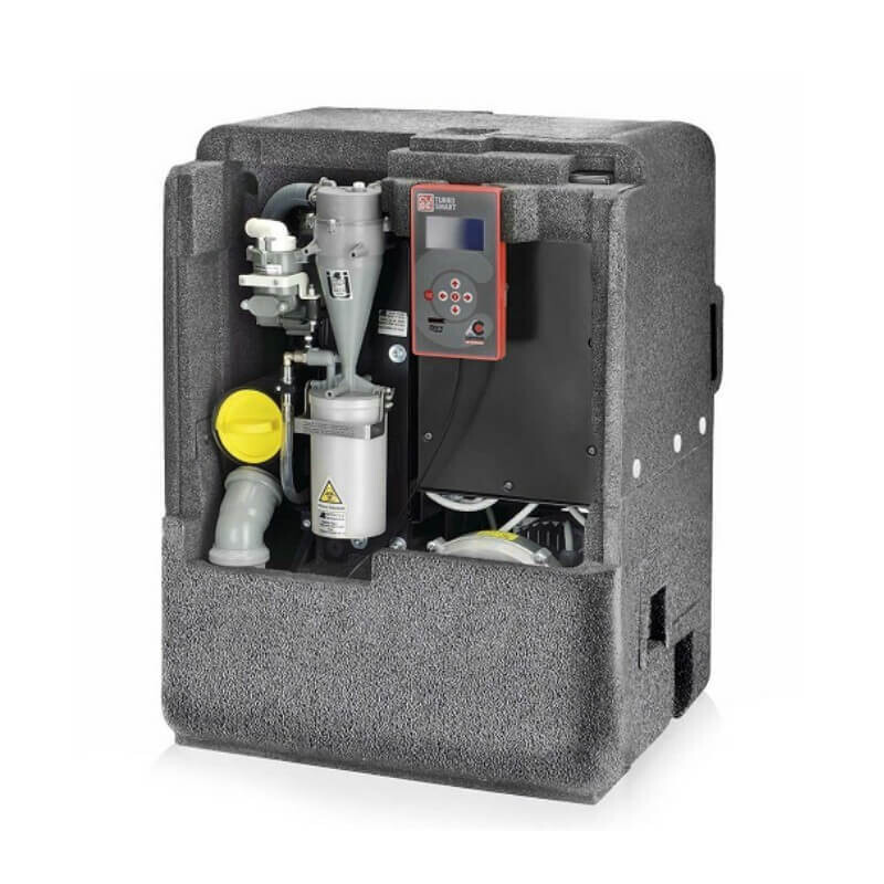 Aspiración Progresiva hasta 5 Equipos Turbo Smart Cube Cattani SinSeparador