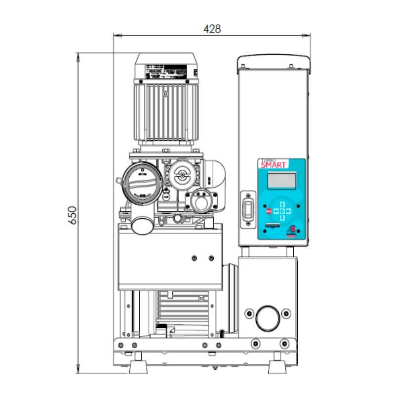 Aspiración Progresiva Hasta 6 Equipos Turbo Smart Cattani Sin Separador