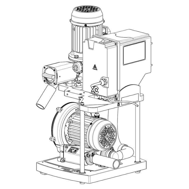 Aspiración Progresiva Micro Smart 1/2 Equipos Sin Separador de Amalgama Cattani