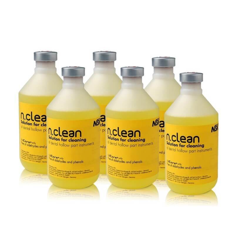 N.Clean Limpiador de Rotatorios para iCare + C2 6 Botellas 500ml. NSK
