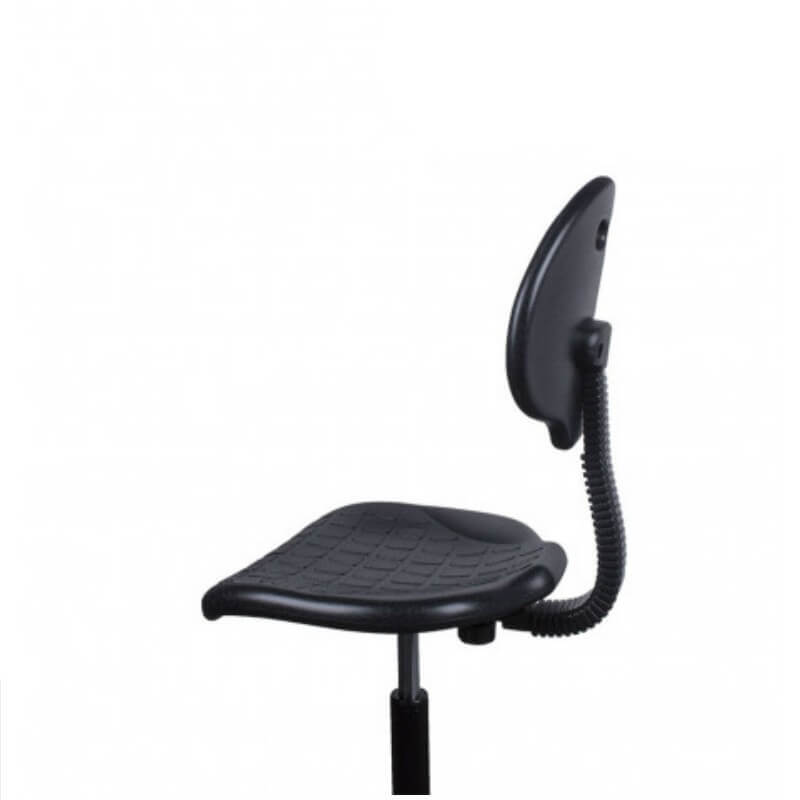 Taburete para Puesto de Trabajo con Respaldo Bader